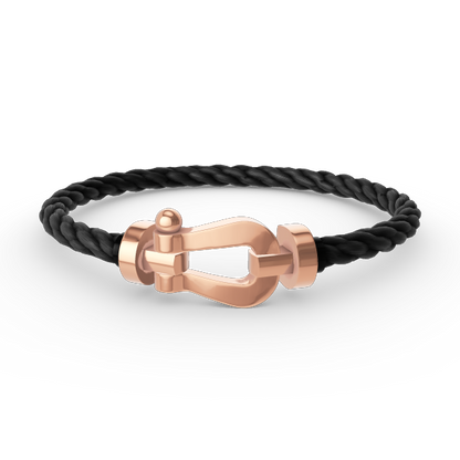 ¡®Glow Jewelry¡¯FORCE LARGE HORSESHOE NO DIAMOND BRACELET ROSE GOLD
