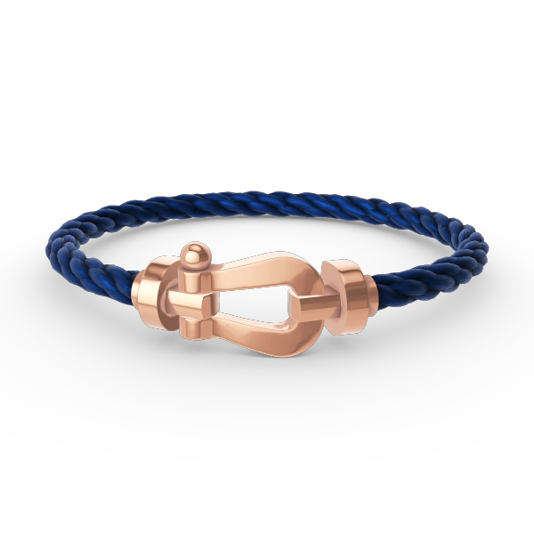 [Glow Jewelry]FORCE LARGE HORSESHOE NO DIAMOND BRACELET ROSE GOLD