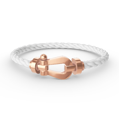 ¡®Glow Jewelry¡¯FORCE LARGE HORSESHOE NO DIAMOND BRACELET ROSE GOLD