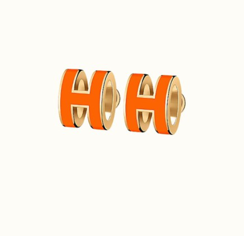 ¡®Glow Jewelry¡¯MINI POP H EARRINGS ORANGE