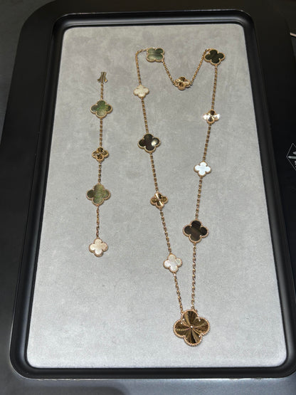 [¡®Glow Jewelry¡¯] 25 NEW CLOVER 15 MOTIFS GRAY MOTHER-OF-PEARL