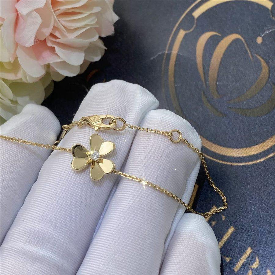 [Glow Jewelry]FRIVOLE GOLD FLOWER BRACELET