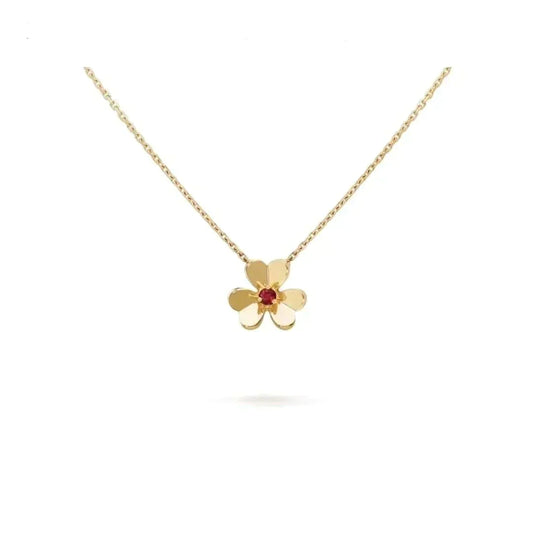 [Glow Jewelry]FRIVOLE GOLD FLOWER NECKLACE