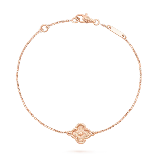 [Glow Jewelry]CLOVER SINGLE FLOWER BRACELET