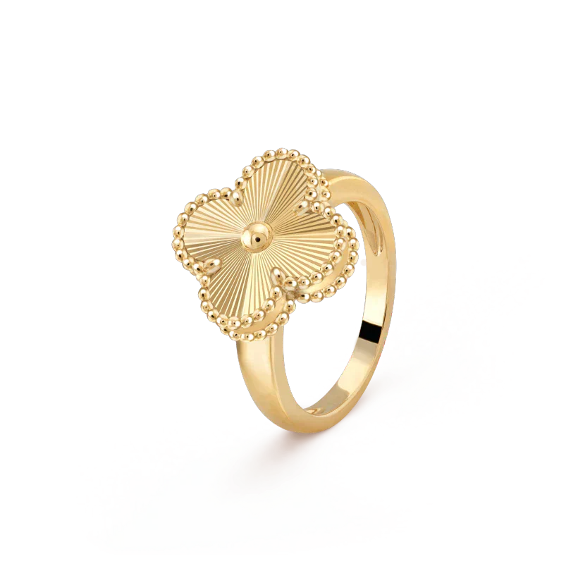 [Glow Jewelry]CLOVER GOLD RING