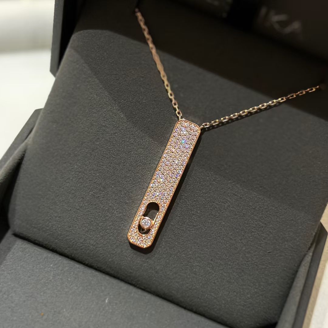 [Glow Jewelry]MY FIRST DIAMOND PAVED NECKLACE