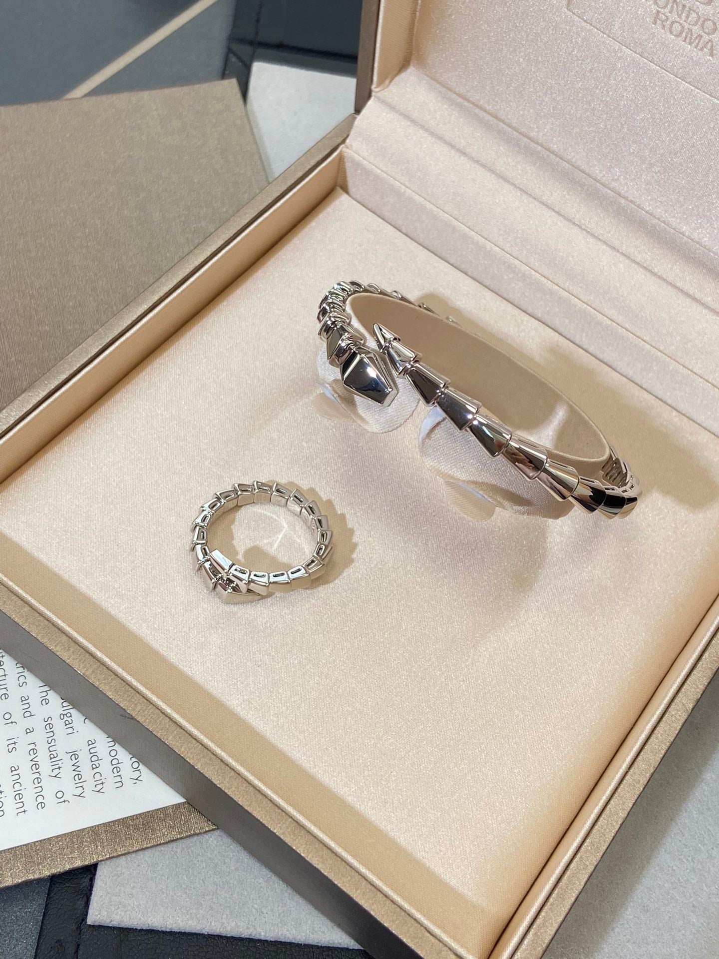 [Glow Jewelry]SERPENTI VIPER SILVER BRACELET