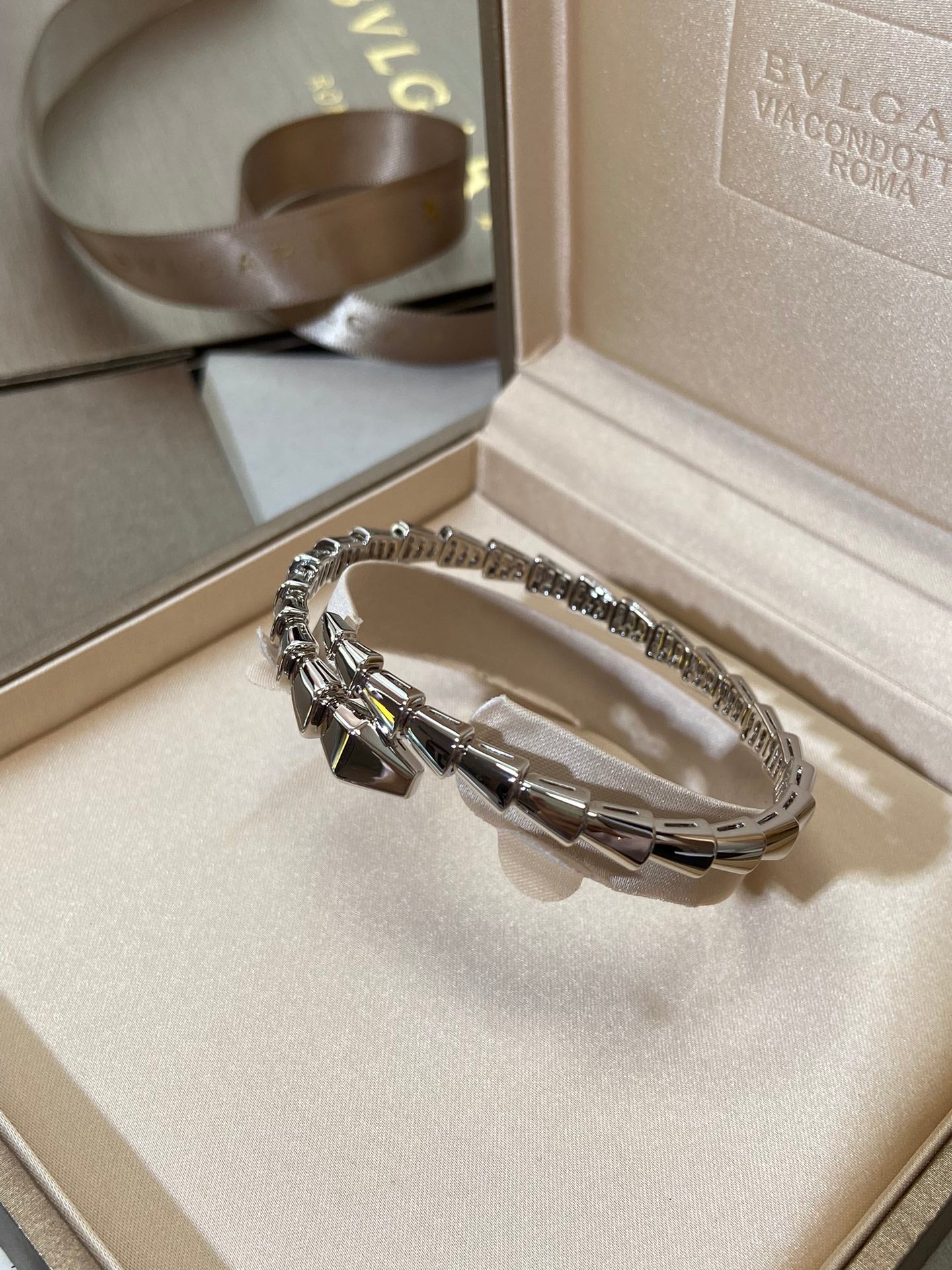 [Glow Jewelry]SERPENTI VIPER SILVER BRACELET