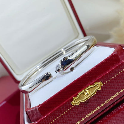 ¡®Glow Jewelry¡¯PANTHERE SILVER OPEN BRACELET