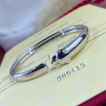 ¡®Glow Jewelry¡¯PANTHERE SILVER OPEN BRACELET