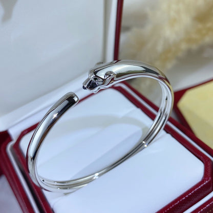¡®Glow Jewelry¡¯PANTHERE SILVER OPEN BRACELET