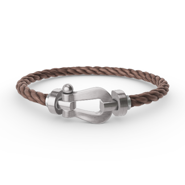 [Glow Jewelry]FORCE LARGE HORSESHOE NO DIAMOND BRACELET SILVER
