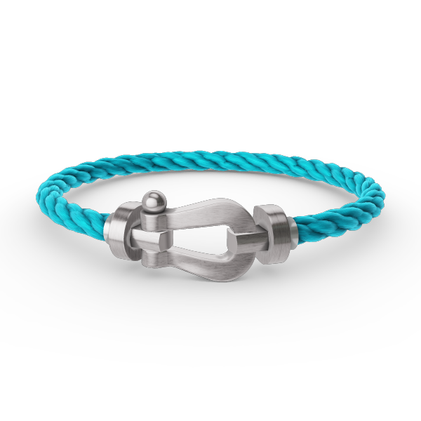 [Glow Jewelry]FORCE LARGE HORSESHOE NO DIAMOND BRACELET SILVER