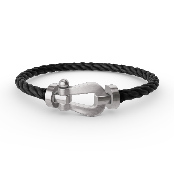 [Glow Jewelry]FORCE LARGE HORSESHOE NO DIAMOND BRACELET SILVER