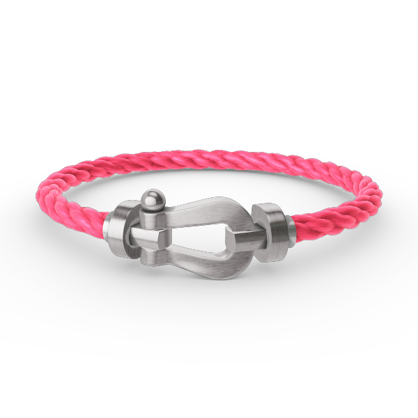 [Glow Jewelry]FORCE LARGE HORSESHOE NO DIAMOND BRACELET SILVER