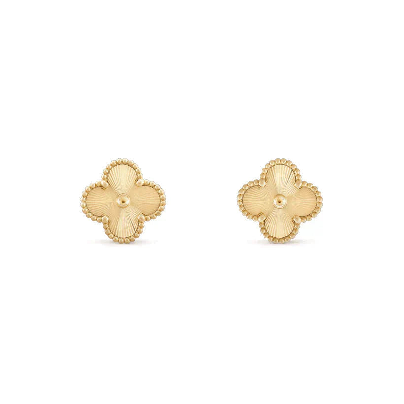 [Glow Jewelry]CLOVER MEDIUM 1 MOTIFS LASER EARRINGS