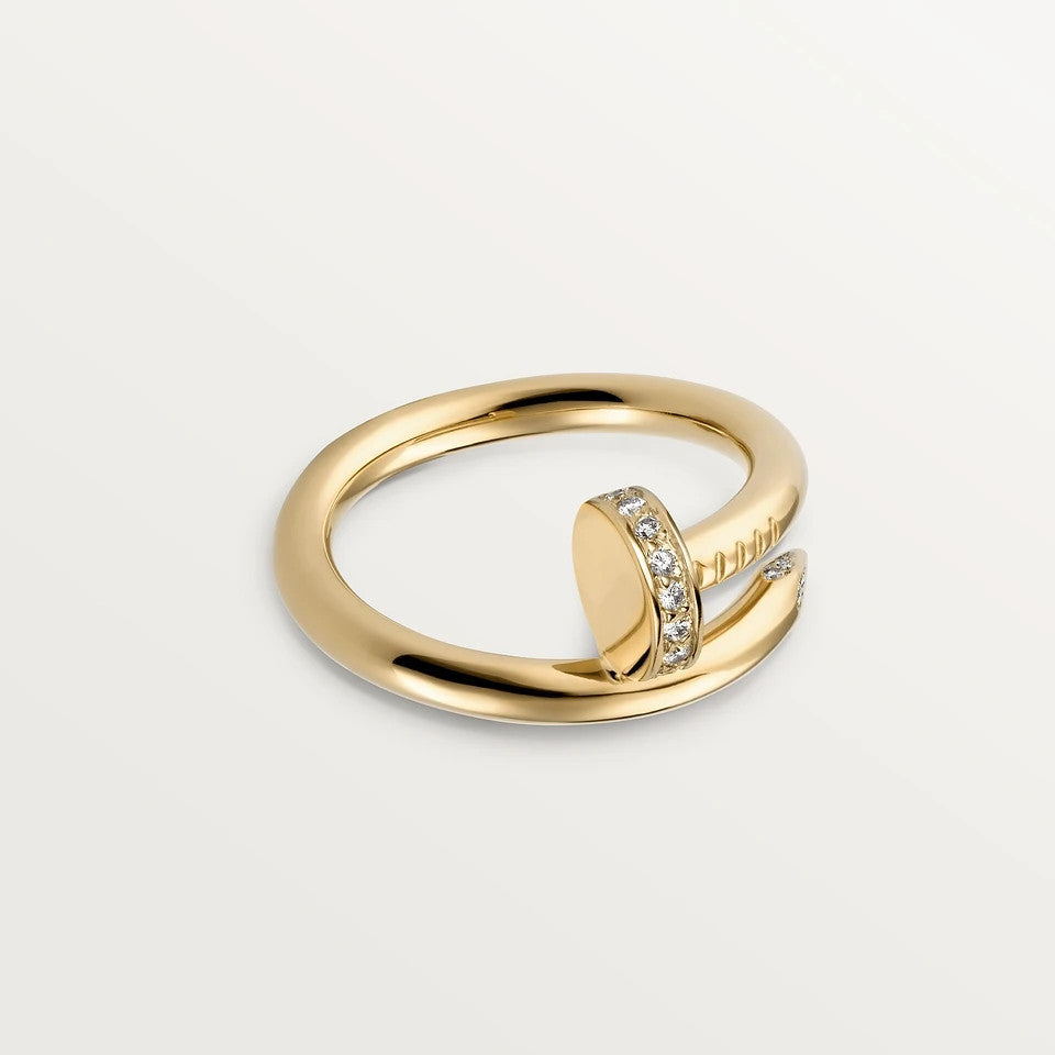 [Glow Jewelry]JUSTE RING 2.65MM GOLD DIAMOND